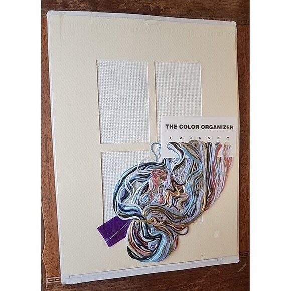 JCA Windows Winter Day Cross Stitch Kit 08032 Snowman Four Winter Scenes w Mat - Picture 2 of 6